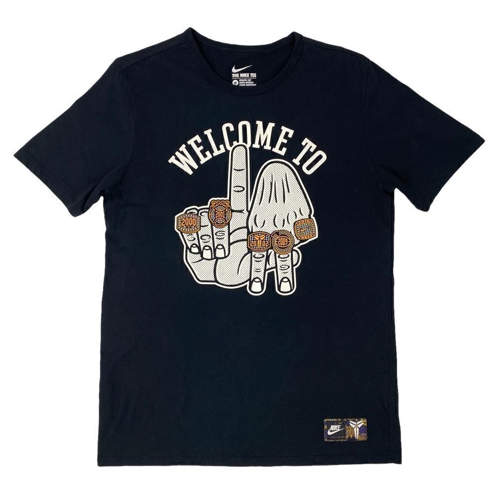 Nike Kobe Bryant Welcome To LA Championship Rings T-Shirt